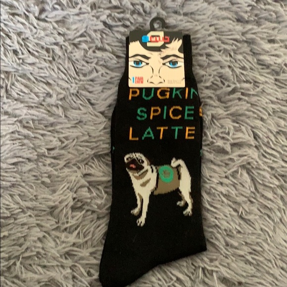 Other - 🐕 Host Pick 🐕NWT Pugkin Spice Latte Socks